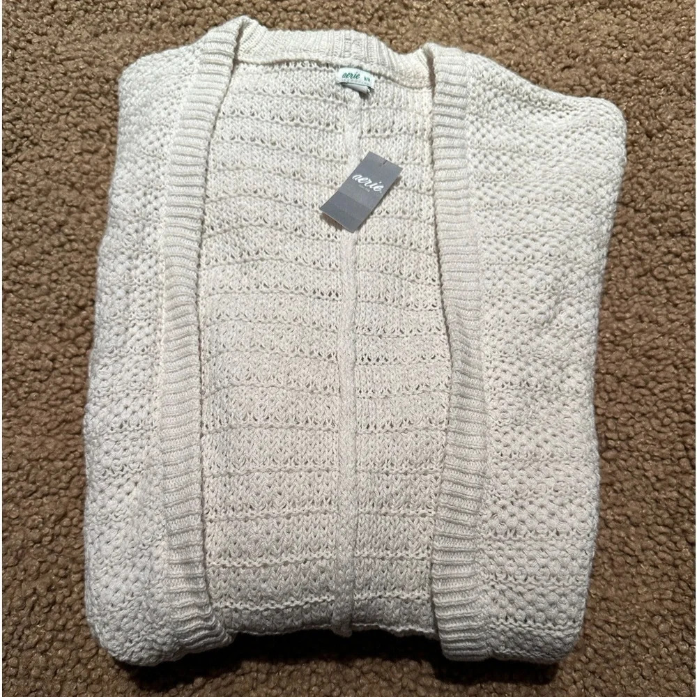 Aerie knitted open Cardigan oversized